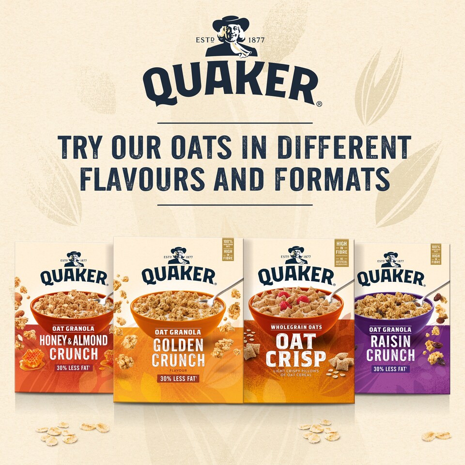 image 1 of Quaker Oat Granola Raisin 500g