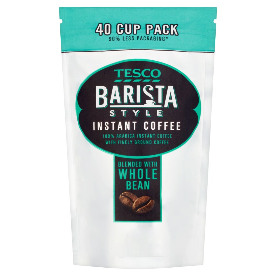 Tesco Barista Style Instant Coffee Refill 80G