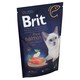image 2 of Brit Premium by Nature Adult Salmon Complete Cat Food 1.5kg