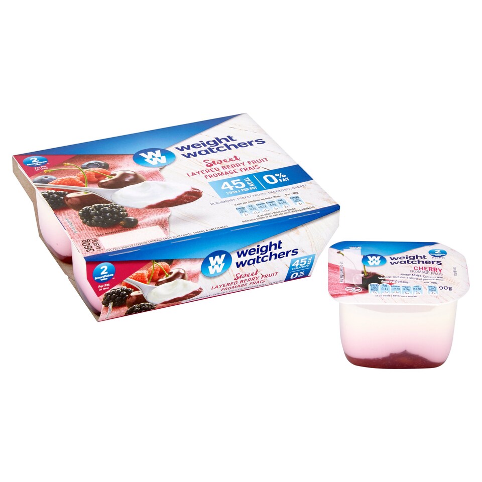 image 1 of Weight Watchers F&F Berry Fruit 4X90g