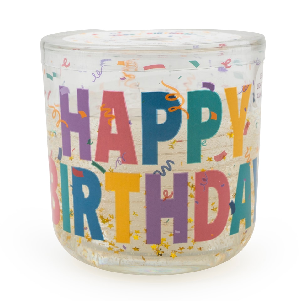 CANDLELIGHT LIGHT UP HAPPY BIRTHDAY CANDLE 70G