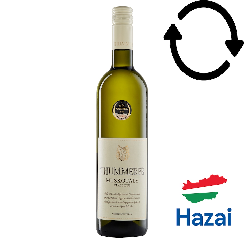 Thummerer Egri Muskotály classicus édes fehérbor 11,5% 750 ml