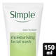 image 1 of Simple Kind To Skin Moisturising Face Wash 150Ml