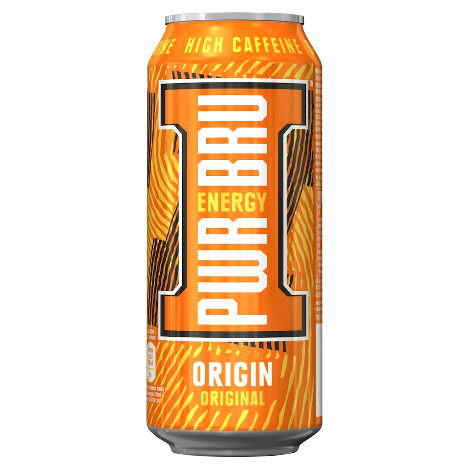 Pwr-Bru Energy Drink - Origin Original 500ml