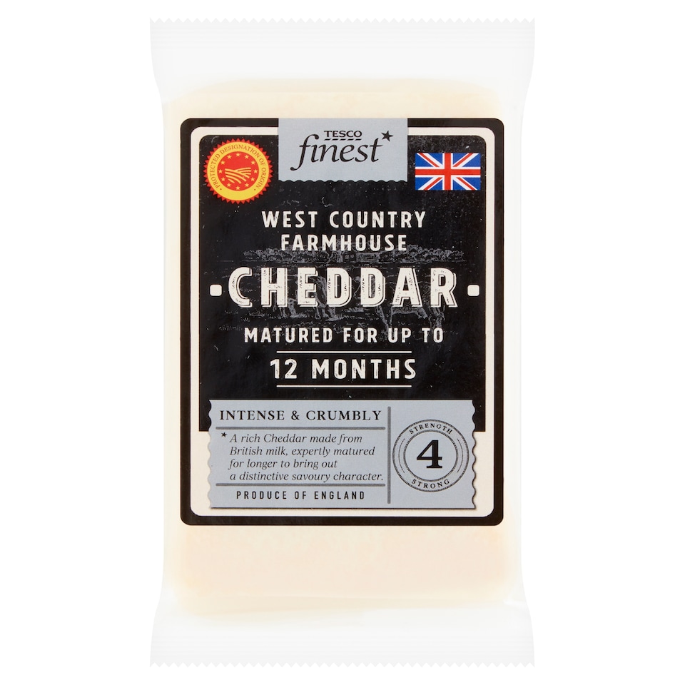 Tesco Finest West Country Farmhouse Cheddar 200 g