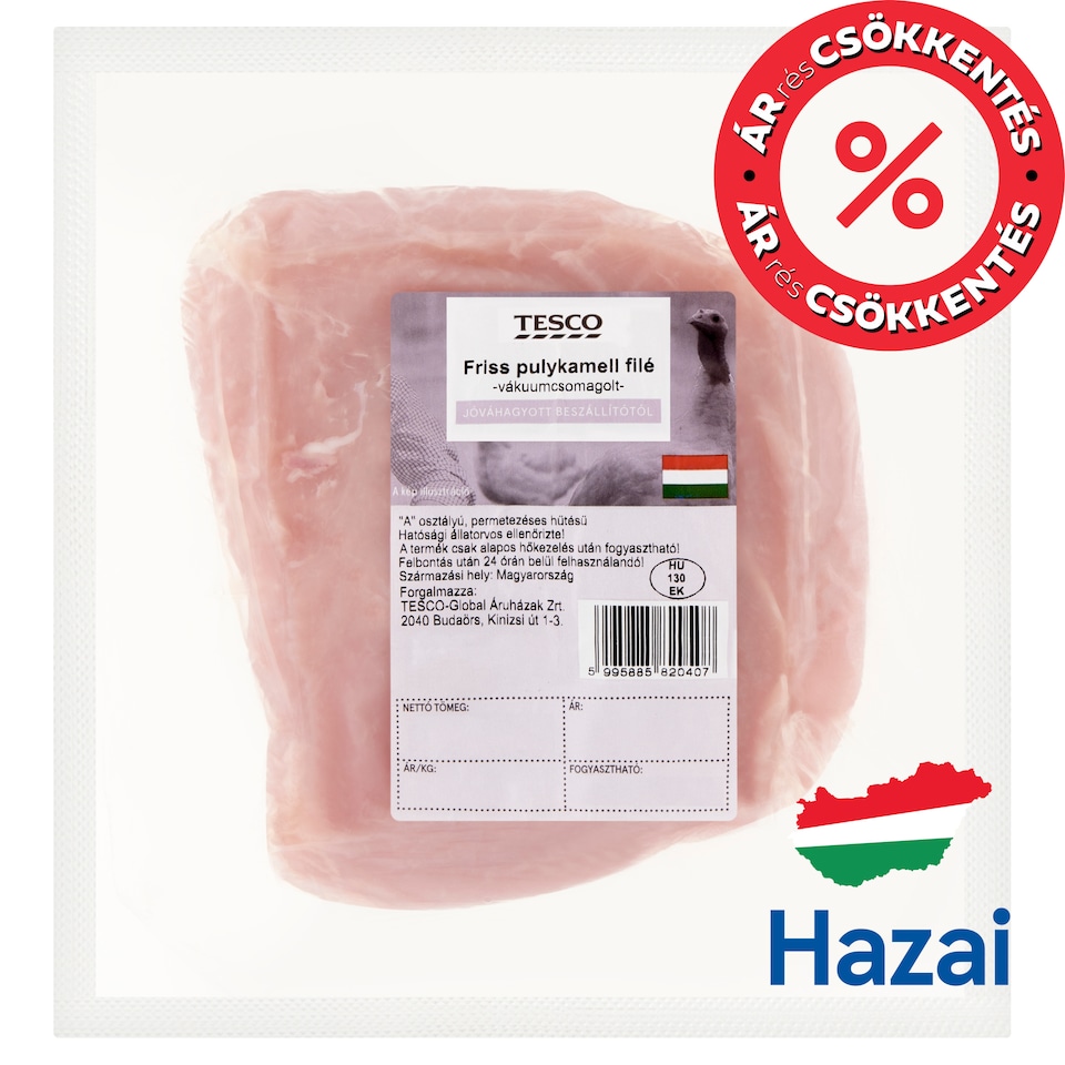 Tesco Fresh Turkey Breast Fillet 450 g
