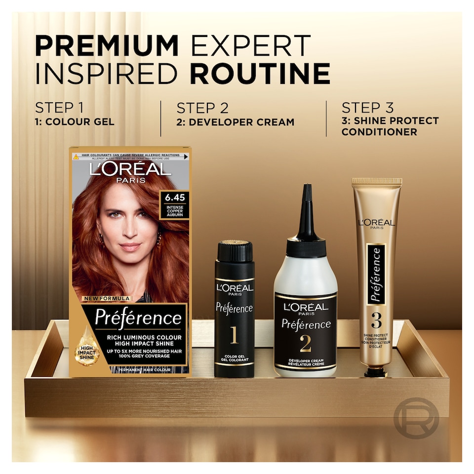 image 1 of L'Oreal Paris Preference Core 6.45 Brooklyn Permanent Hair Dye