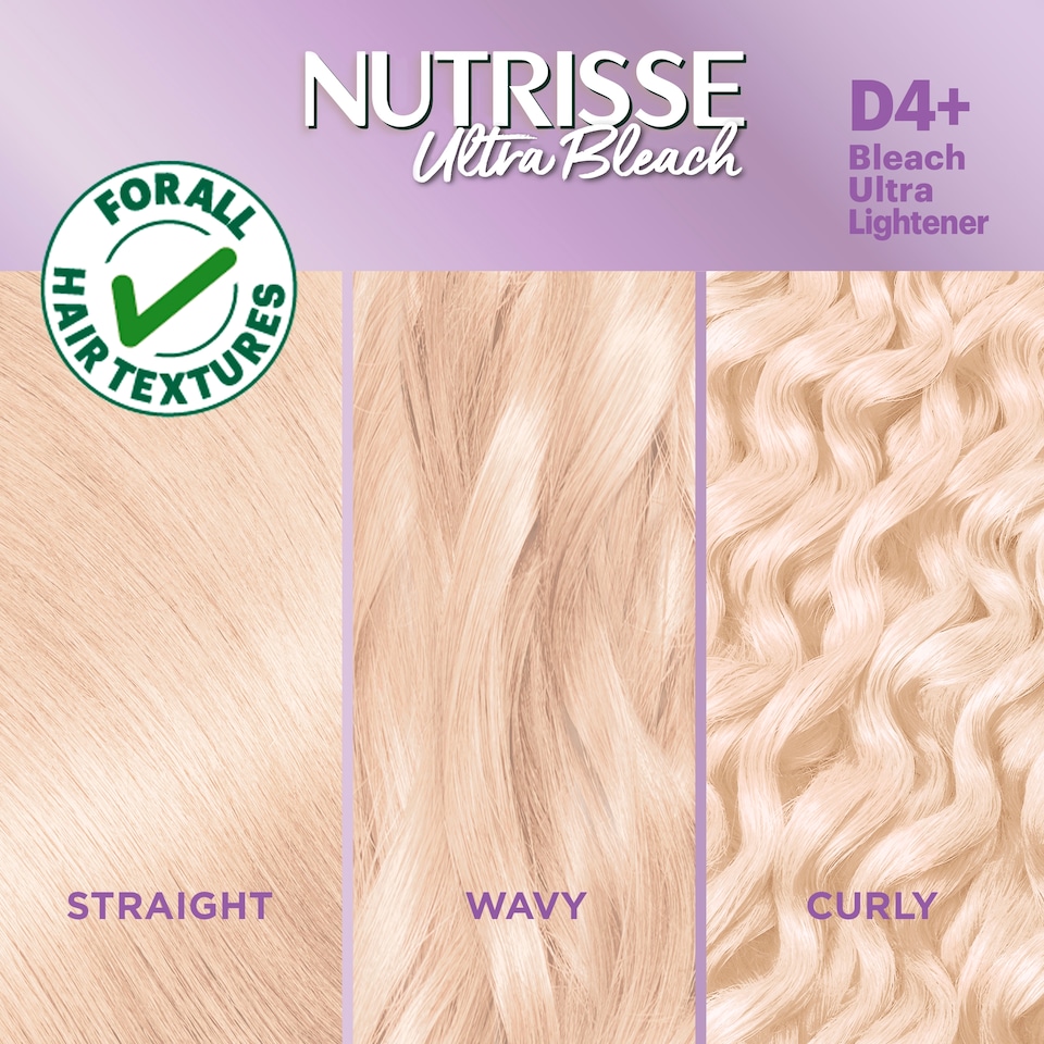 image 1 of Garnier Nutrisse Ultra Colour D4+ Ultra Lightener Hair Dye