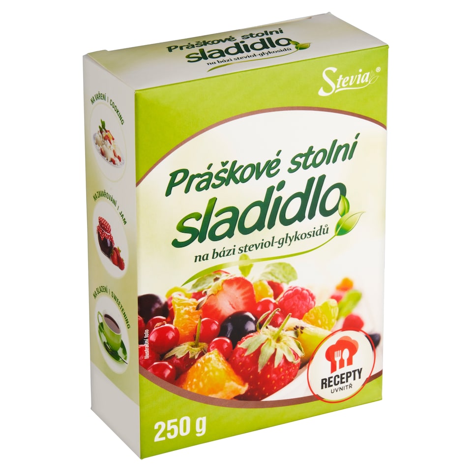 image 1 of FAN Sladidla Stevia Table-Top Steviol Glycoside-Based Sweetener Powder 250g