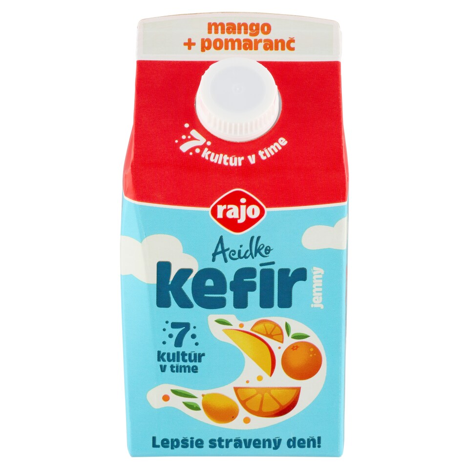 obrázok 1 z Rajo Acidko Kefír jemný s mangom a pomarančom 450 g
