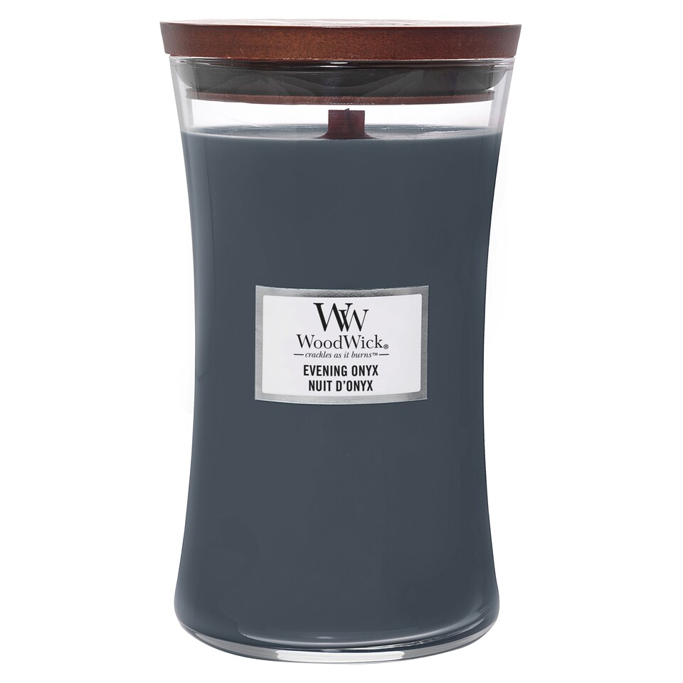 Woodwick Evening Onyx Large Hourglass Candle 610g