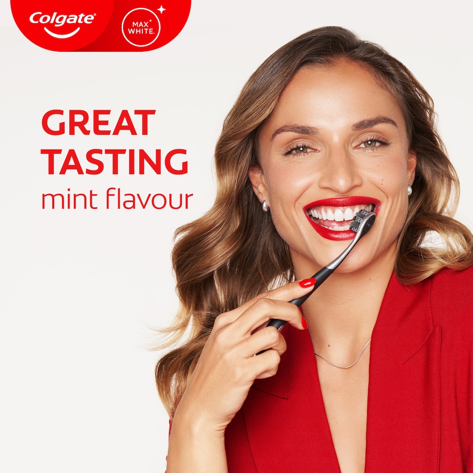 image 1 of Colgate Max White Clinical Sensitive Protect Whitening Toothpaste 75ml