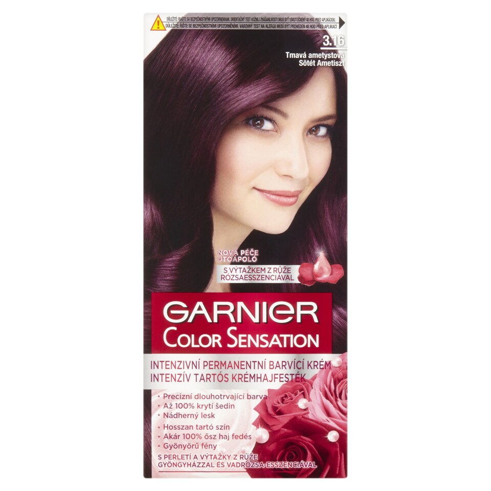 Garnier Color Sensation 3 .16 Tmavá ametystová, 60 +40 +12 ml