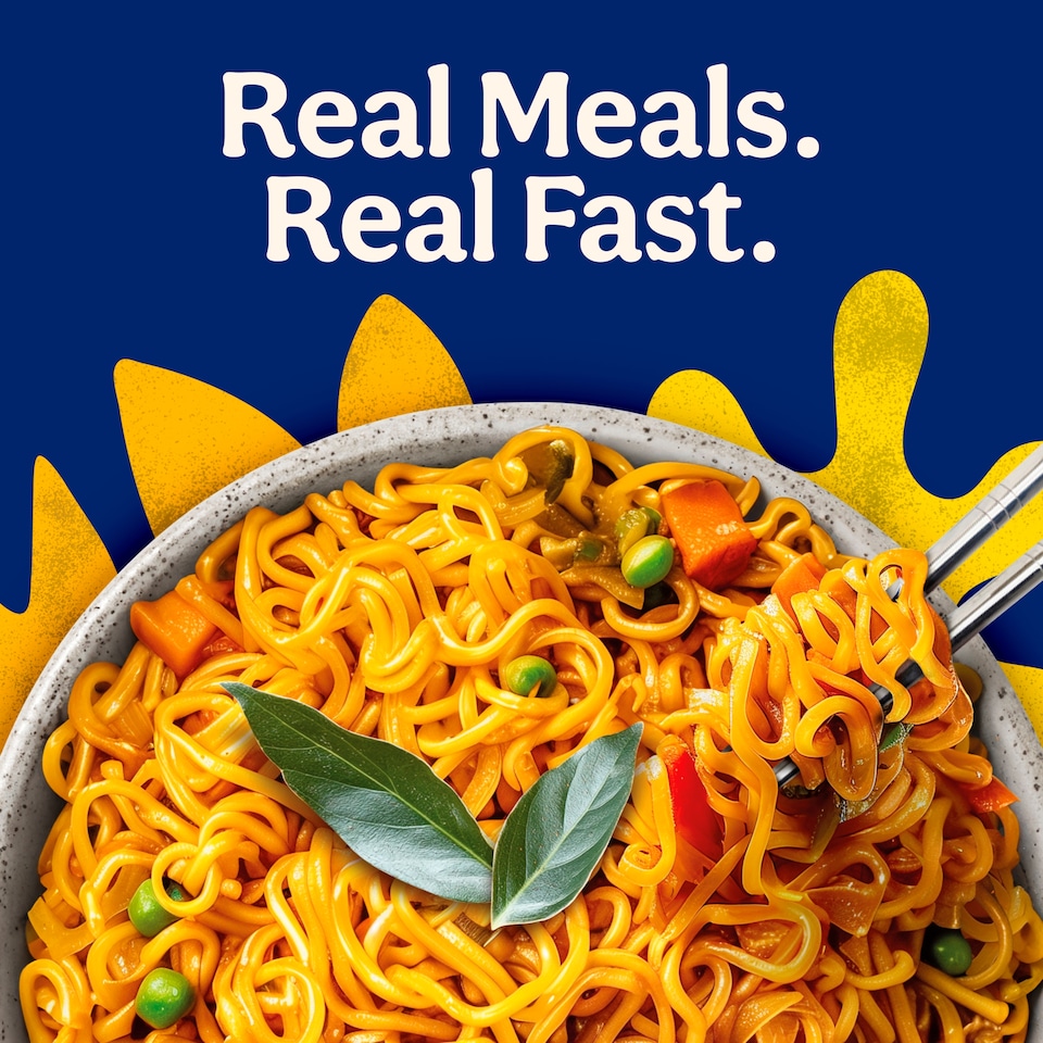 image 1 of Bens Original Street Food Singapore Microwave Instant Noodles Ready Meal 250g