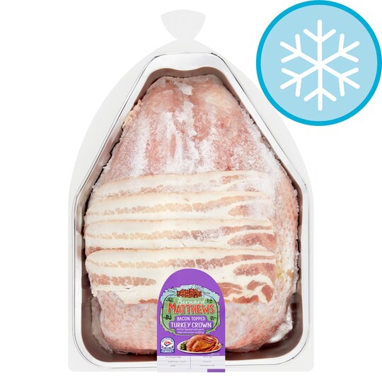 Bernard Matthews Bacon Topped Turkey Crown 2kg Tesco Groceries