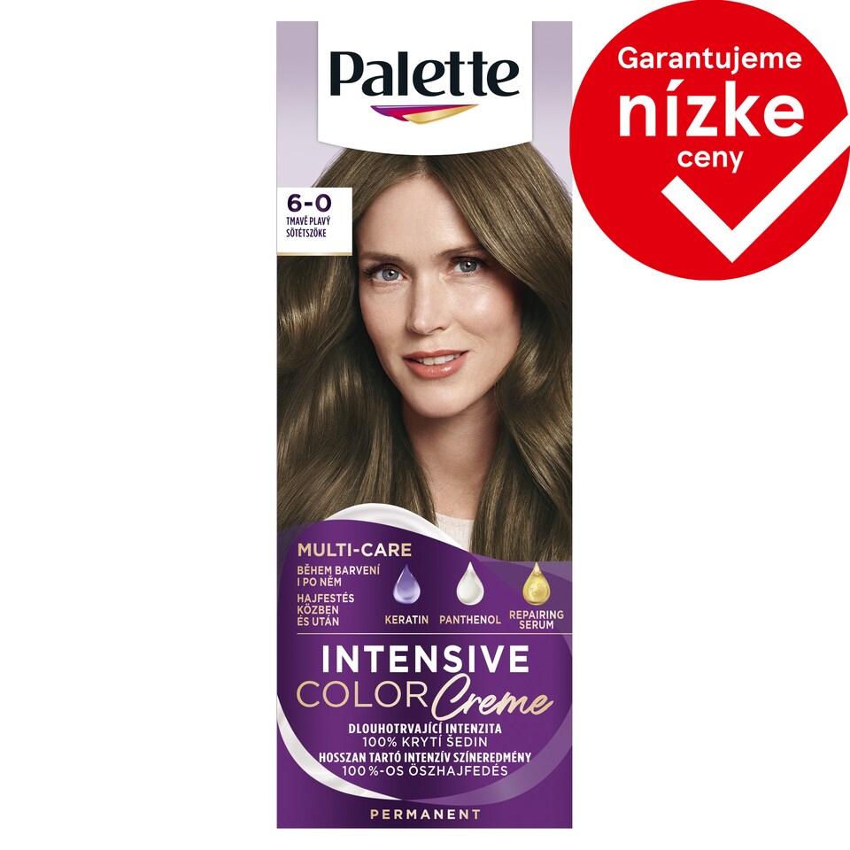 obrázok 1 z Palette Intensive Color Creme farba na vlasy Tmavoplavý 6-0