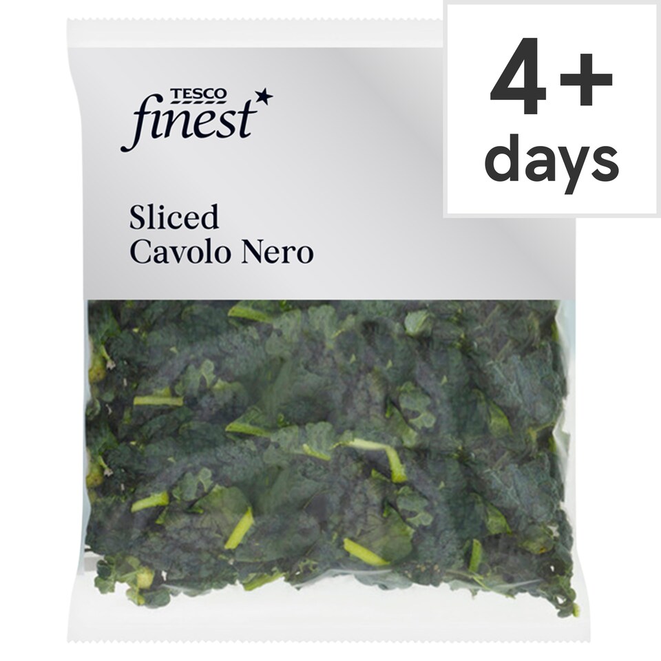 image 1 of Tesco Finest Sliced Cavolo Nero 200G