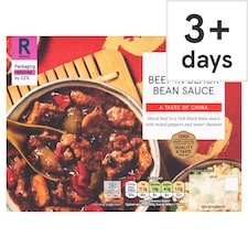 Tesco Beef In Black Bean Sauce 350G