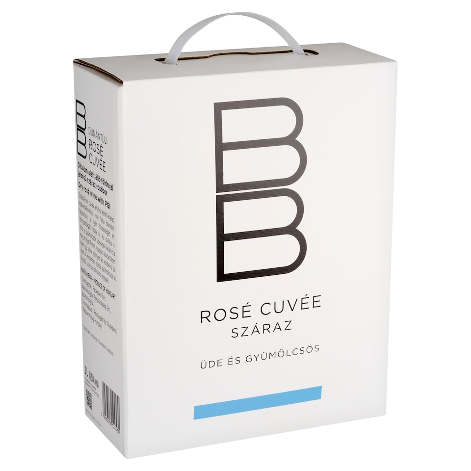 image 1 of BB Dunántúli Rosé Cuvée Dry Rose Wine 11,5% 3 l