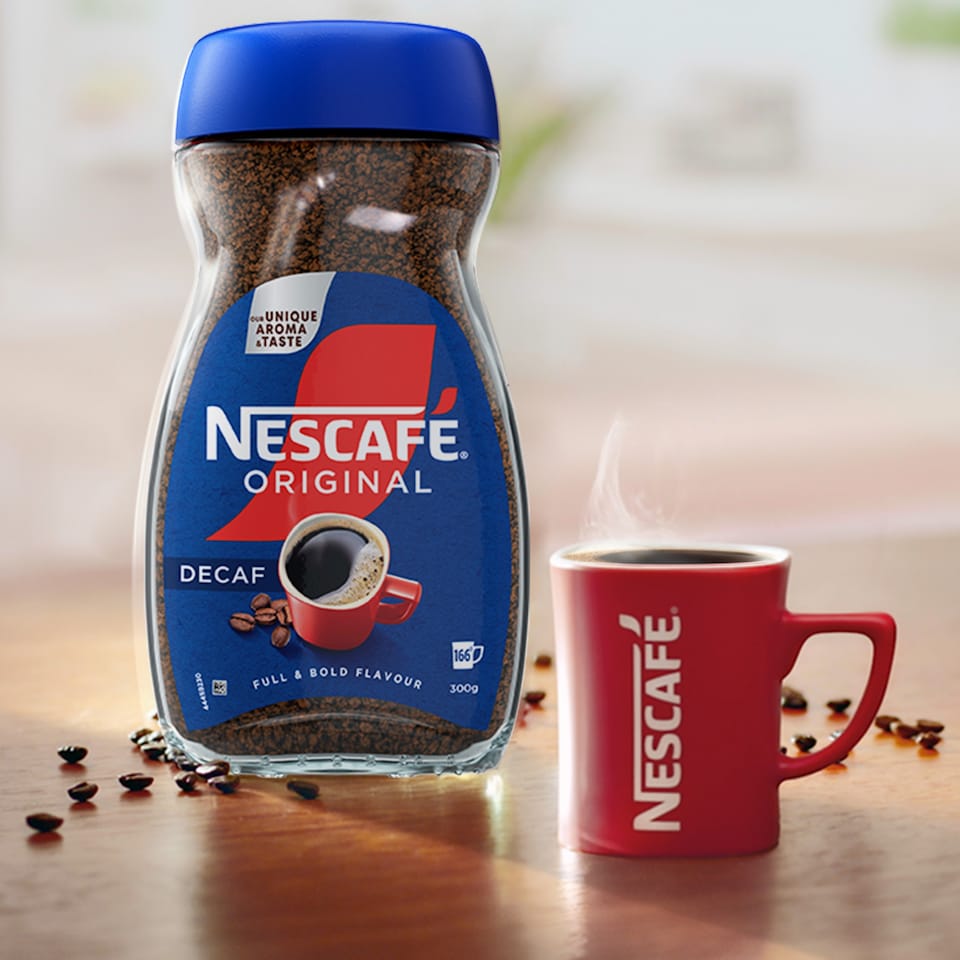 image 1 of Nescafe Original Decaf Instant Coffee 300g