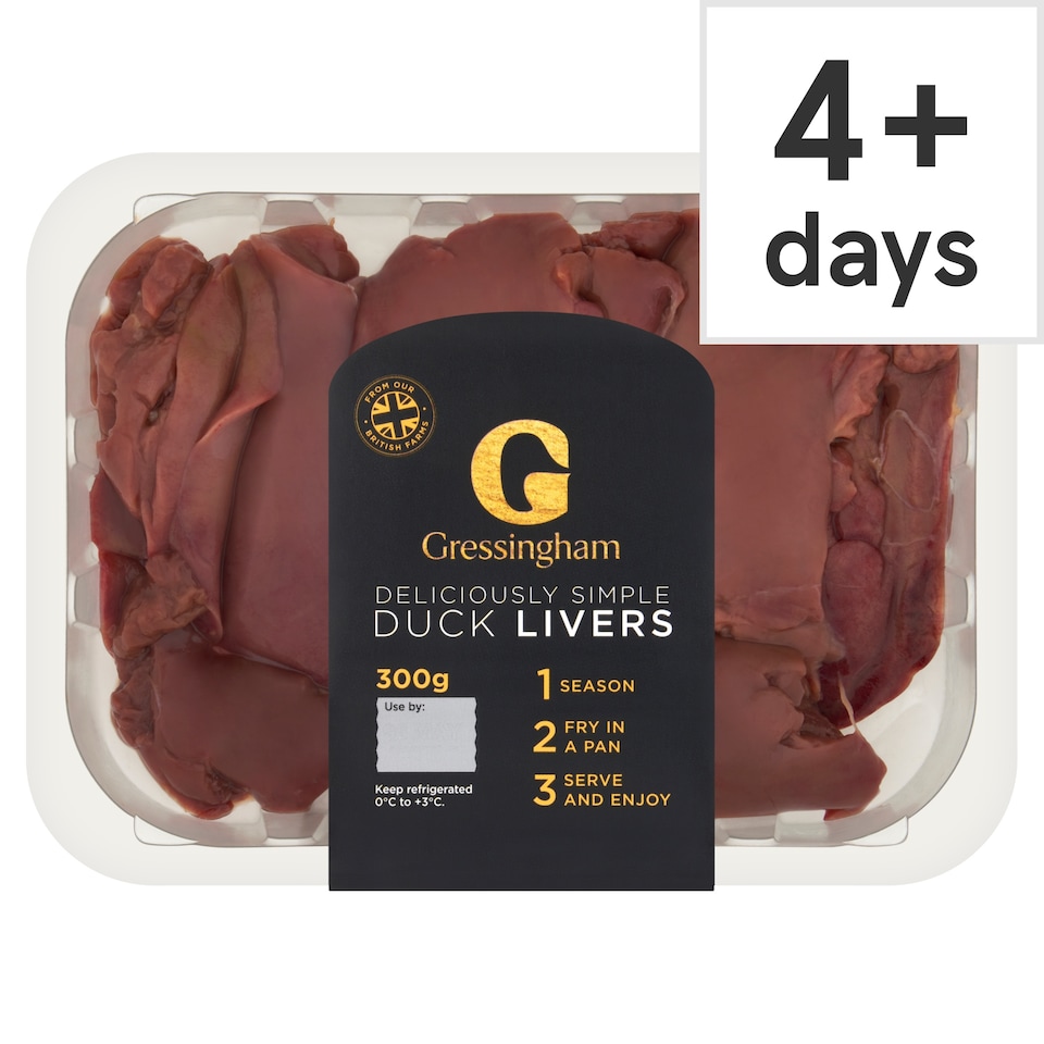 Gressingham Duck Liver 300g