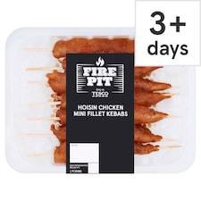 Tesco Fire Pit Hoisin Chicken Kebabs 300g