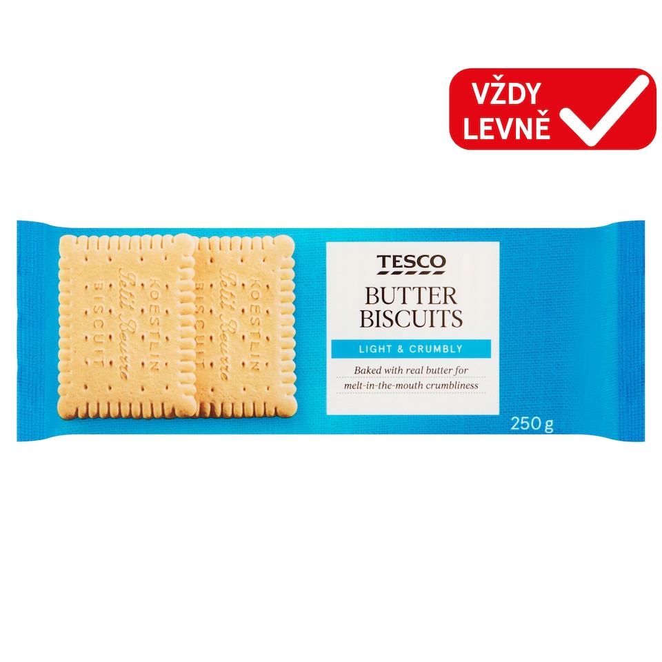 Tesco Máslové sušenky 250g