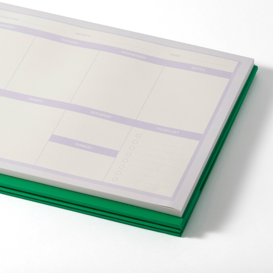 image 1 of Paperchase Artful Scribble Weekly Planner