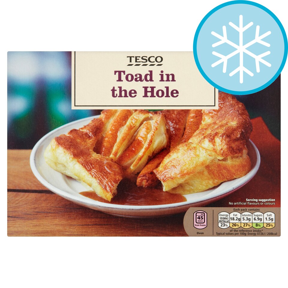 TESCO CLASSIC TOAD IN THE HOLE 300G Tesco Groceries