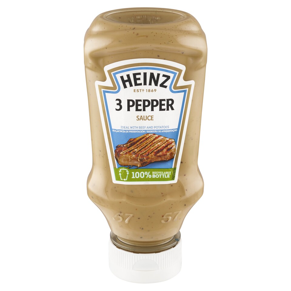 obrázok 1 z Heinz Krémová omáčka s čiernym, bielym a zeleným korením 220 g