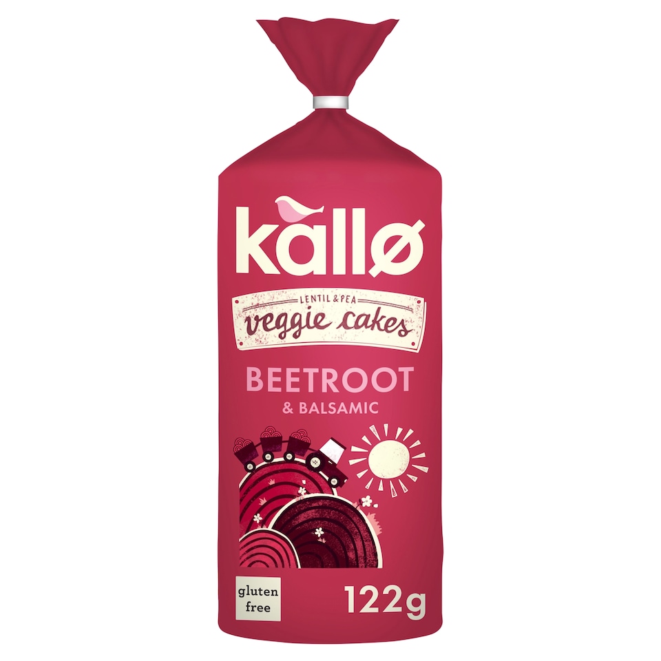 Kallo Beetroot Veggie Cakes 122g