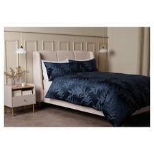 F&F Home Bedding Navy Velvet Duvet Set King