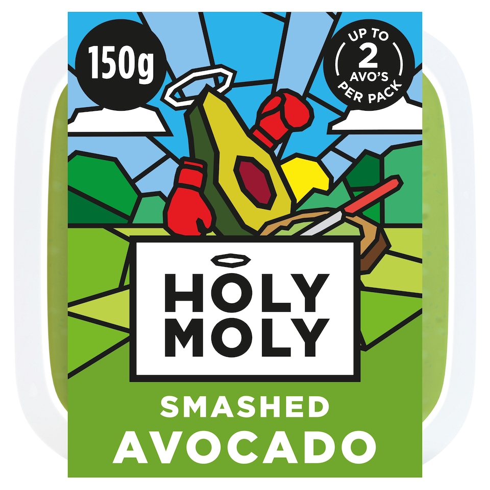 image 1 of Holy Moly Smashed Avocado 150g 