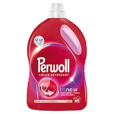 Perwoll Renew Color Special Detergent for Colored Textiles 60 Washes 3 L