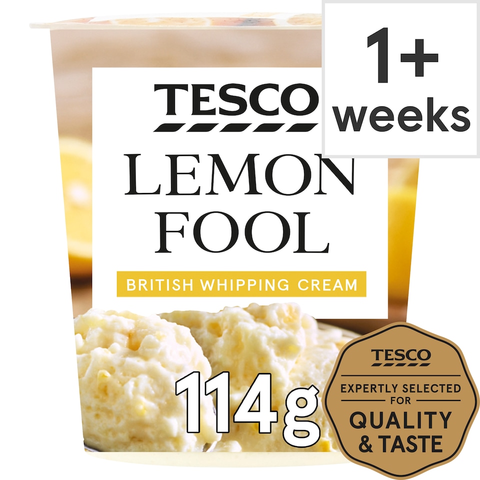 Tesco Lemon Fool 114g