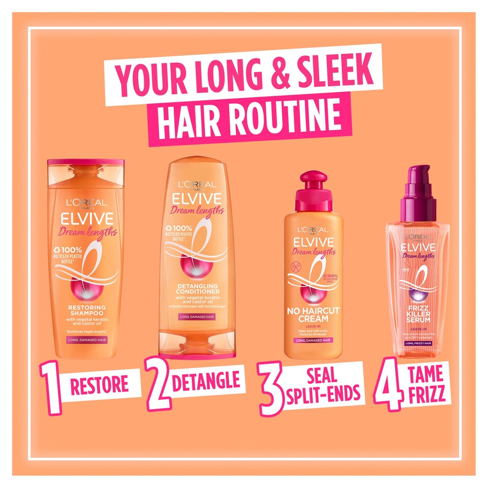 image 1 of L'oreal Elvive Dream Lengths Rapid Conditioner 180Ml