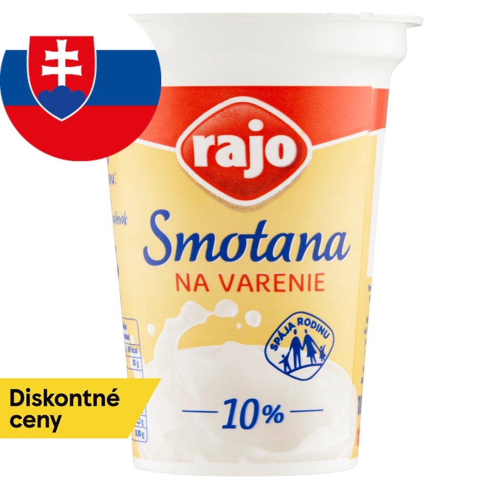 obrázok 1 z Rajo Smotana na varenie 10% 180 ml