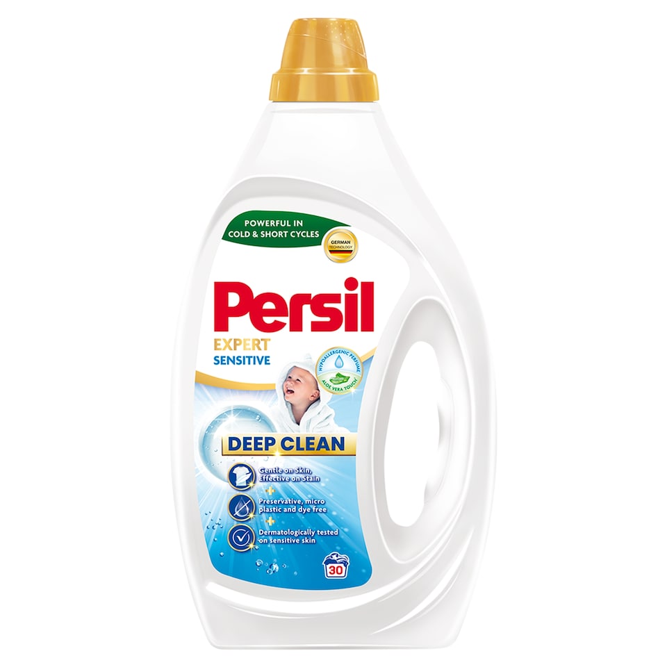 Persil Expert Sensitive Gel Laundry Detergent 30 Washes 1.35 L