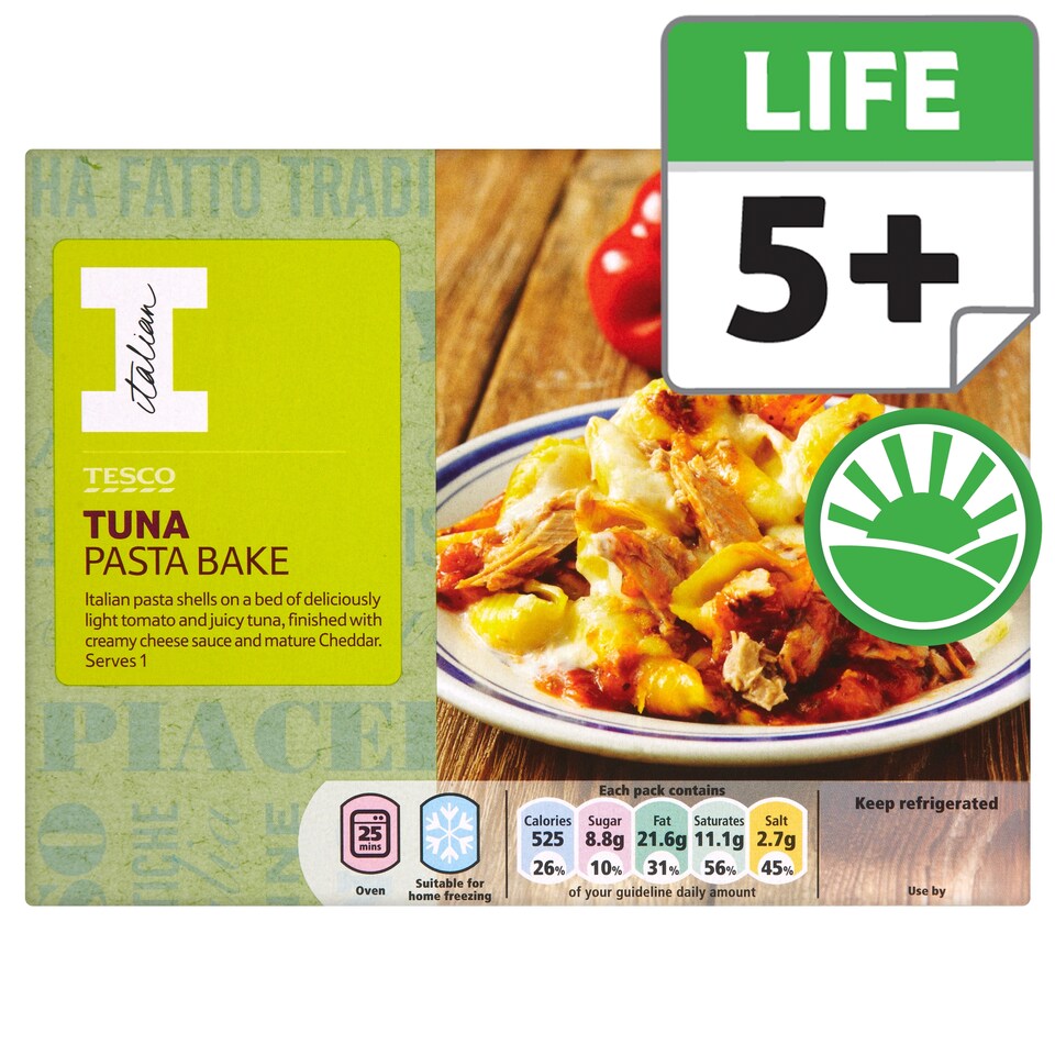 Tesco Tuna & Pasta Bake 400G