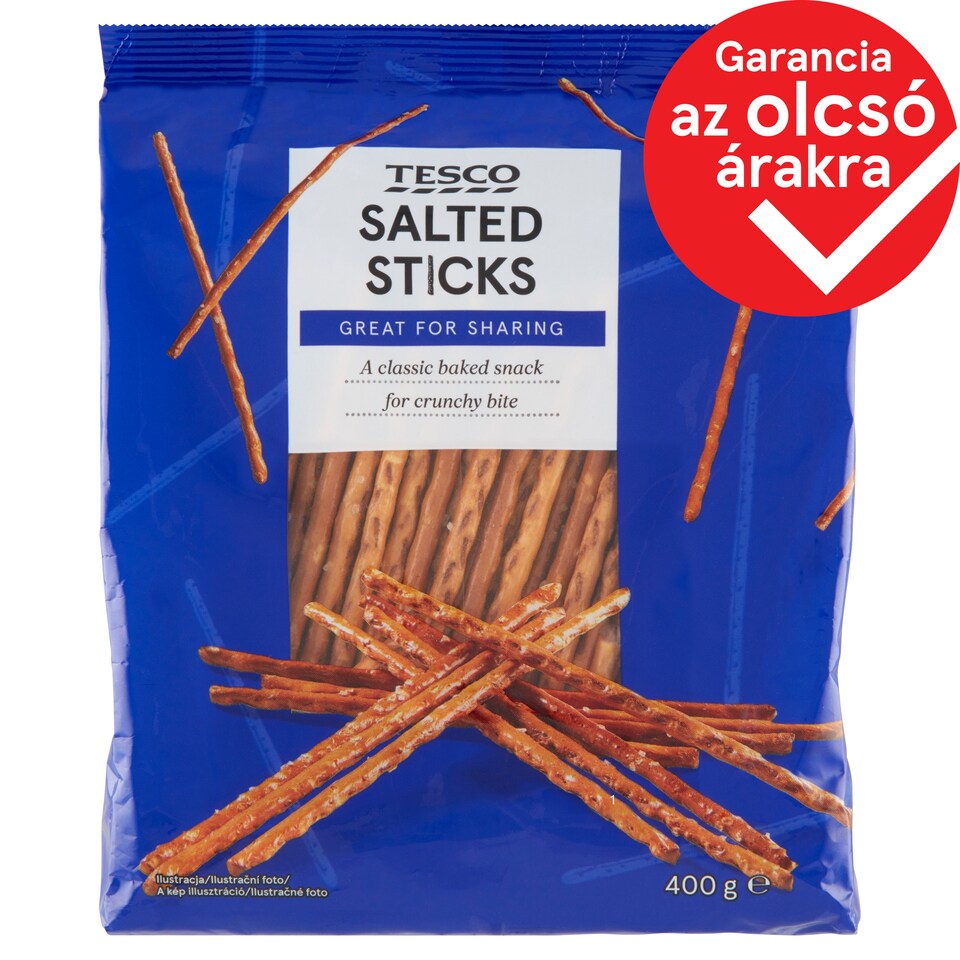 Tesco sós pálcika 400 g