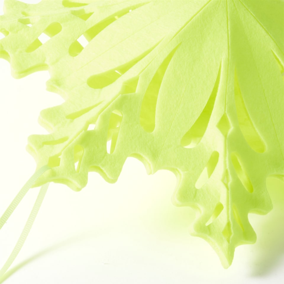 image 1 of Paperchase Neon Christmas Snowflake Decoration