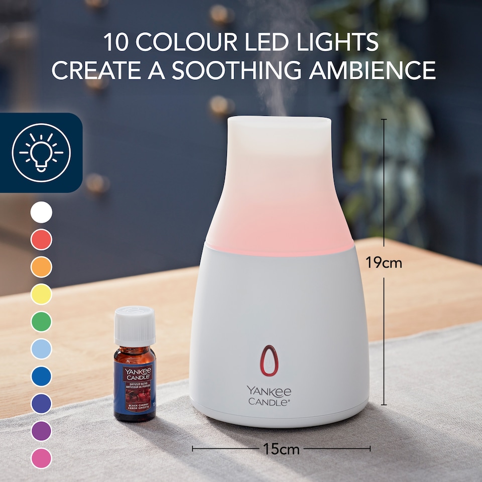 image 1 of Yankee Candle Aromatherapy Diffuser Kit Black Cherry