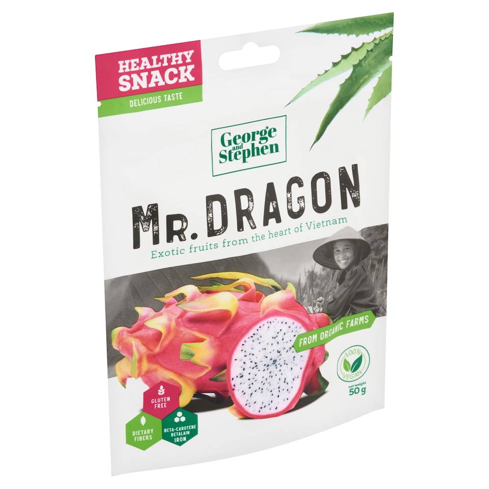 Obrázek 1 pro produkt George and Stephen Sušené dračí ovoce přislazené 50g