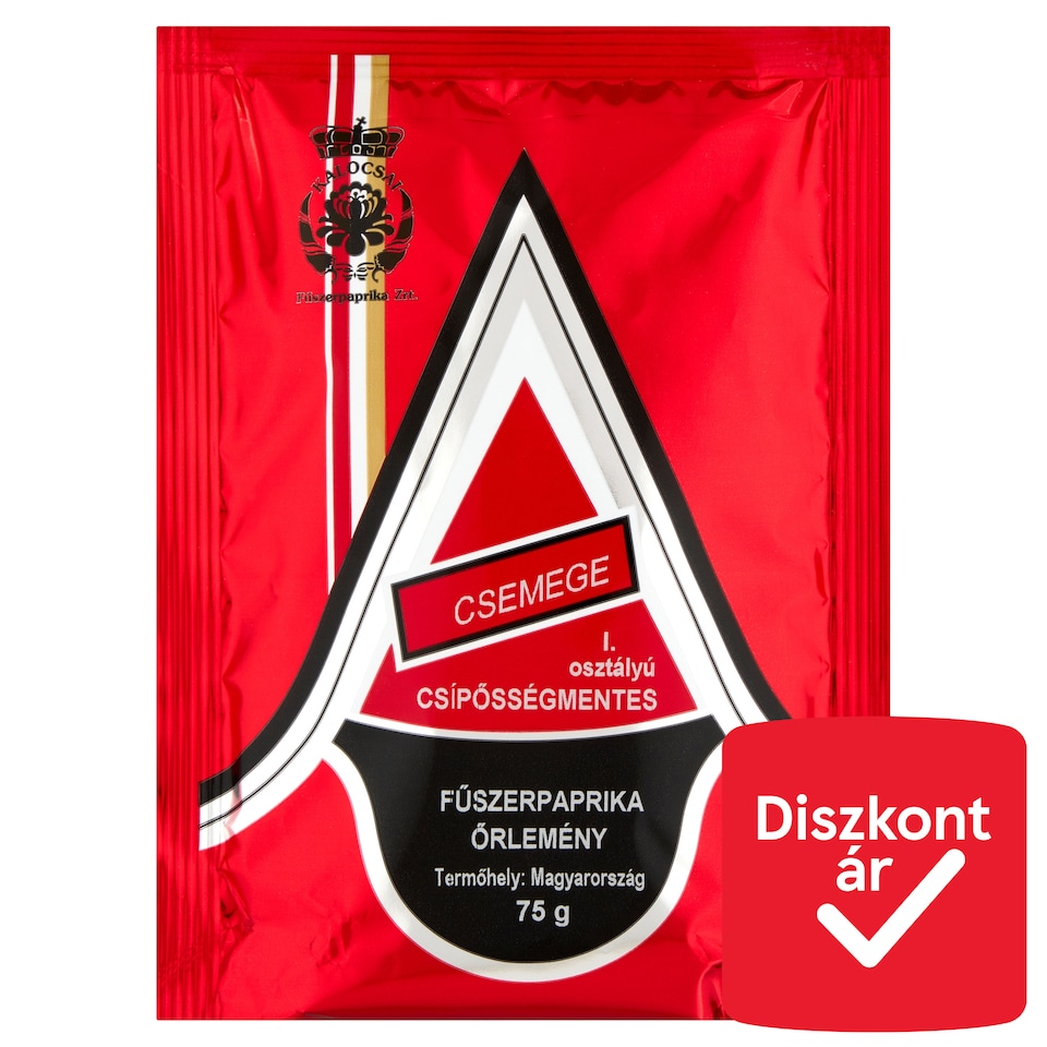 Kalocsai csemege I. osztályú csípősségmentes fűszerpaprika őrlemény 75 g
