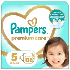 Pampers Premium Care, Méret: 5, 88 Pelenka, 11kg-16kg