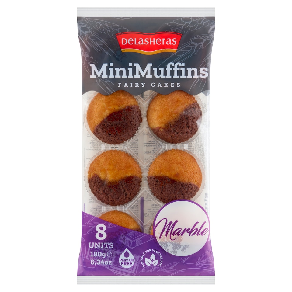 obrázok 1 z Delasheras Mini muffiny mramorované 180 g