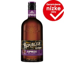 Božkov Republica Espresso rumový likér 33 % 0,7 l