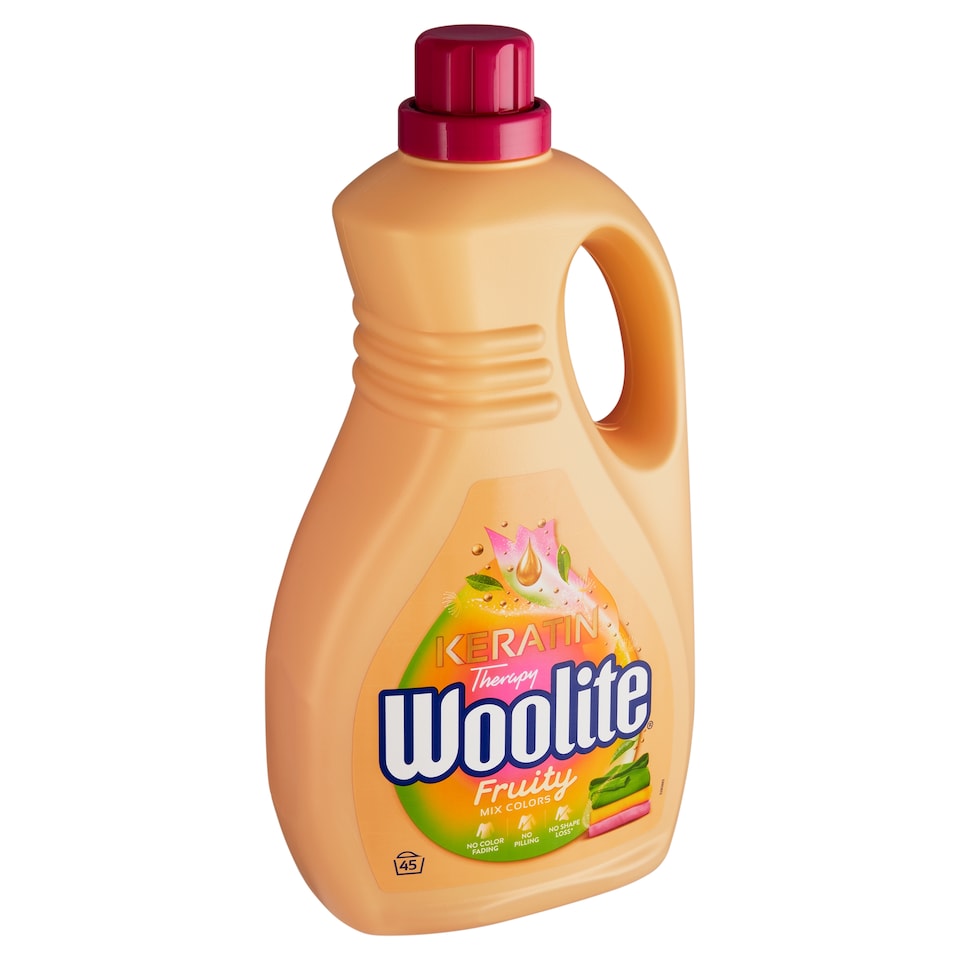 image 1 of Woolite Keratin Therapy Fruity tekutý prací prípravok s keratínom 45 praní 2,7 l