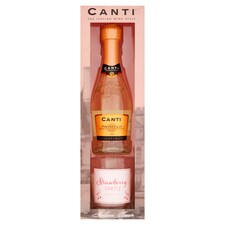 Canti Prosecco & Strawberry Candle Gift Set