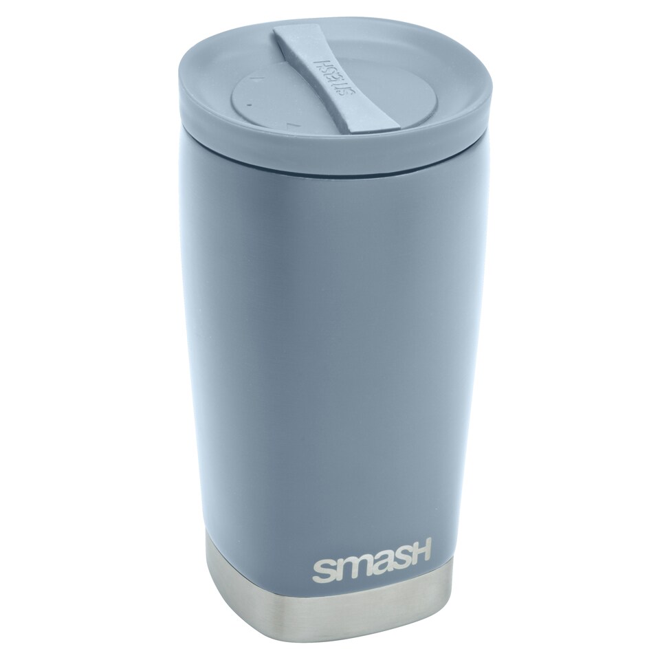 image 1 of Smash Blue Twist & Lock Coffee Cup 350ml
